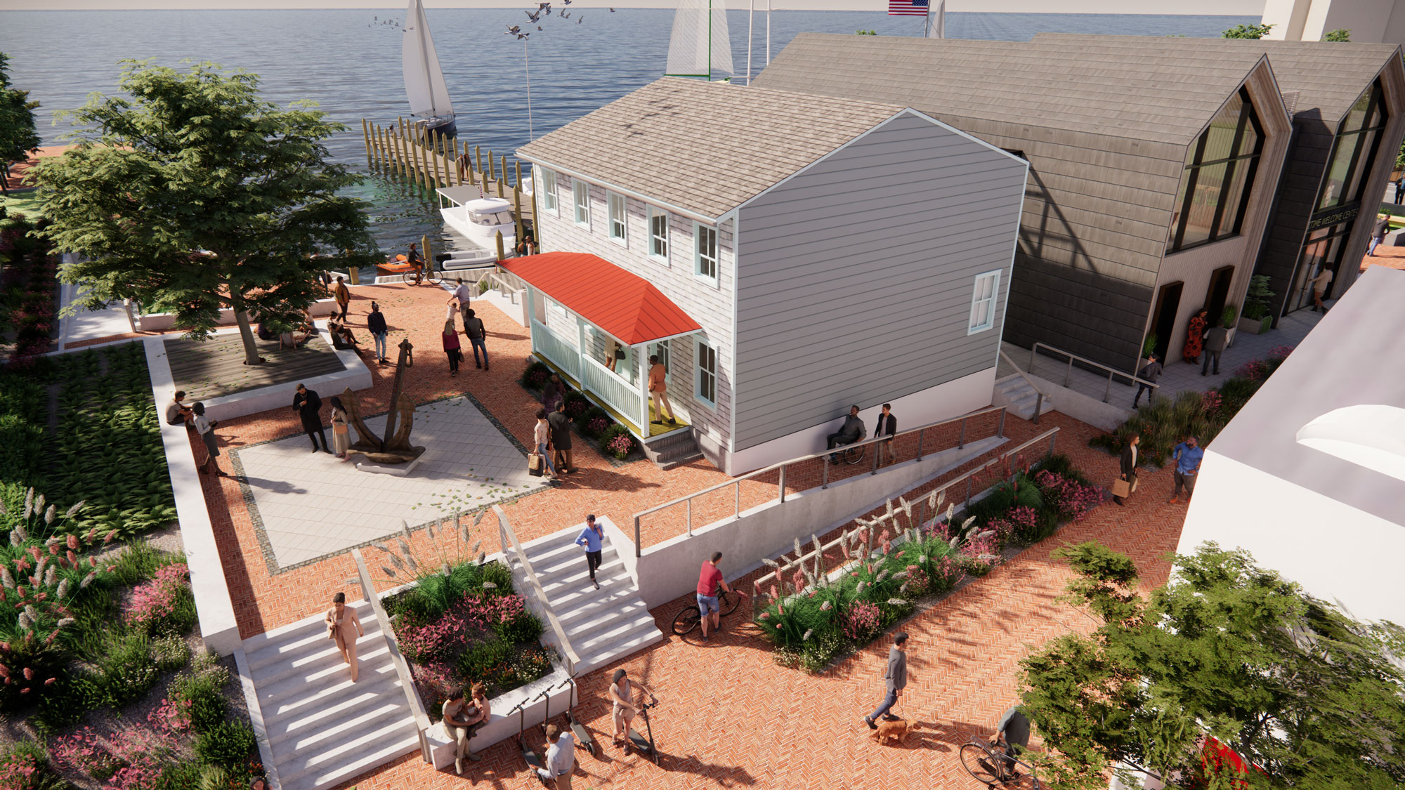 City Dock | Annapolis, Maryland | Project by BCT Design Group