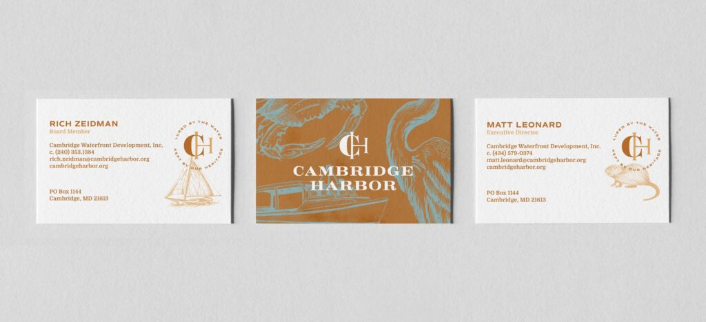 Cambridge Harbor Branding | Cambridge, Maryland | Project by BCT Design Group