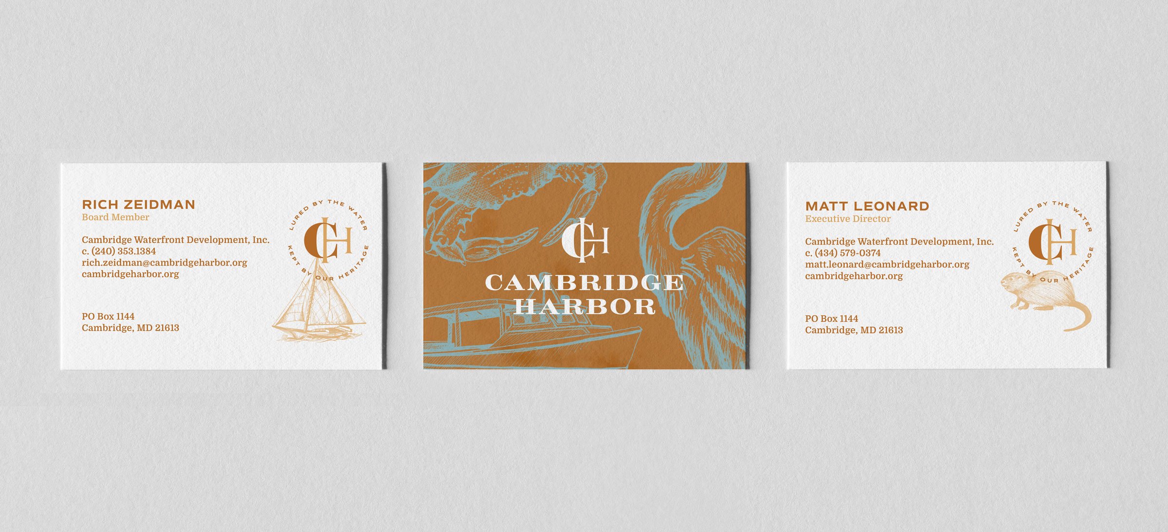 Cambridge Harbor Branding | Cambridge, Maryland | Project by BCT Design Group