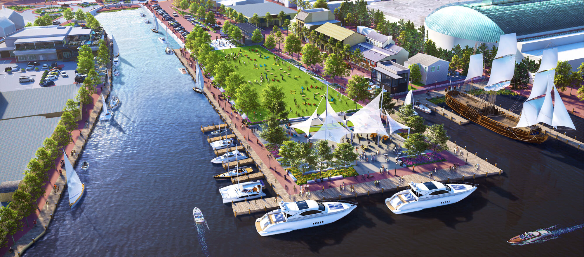 Annapolis City Dock | Project by BCT Design Group