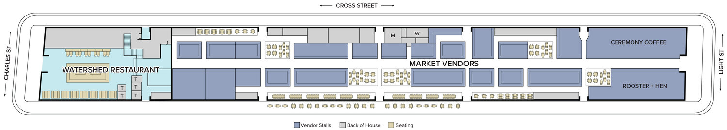 Cross Street Market | Baltimore, Maryland | Project by BCT Design Group