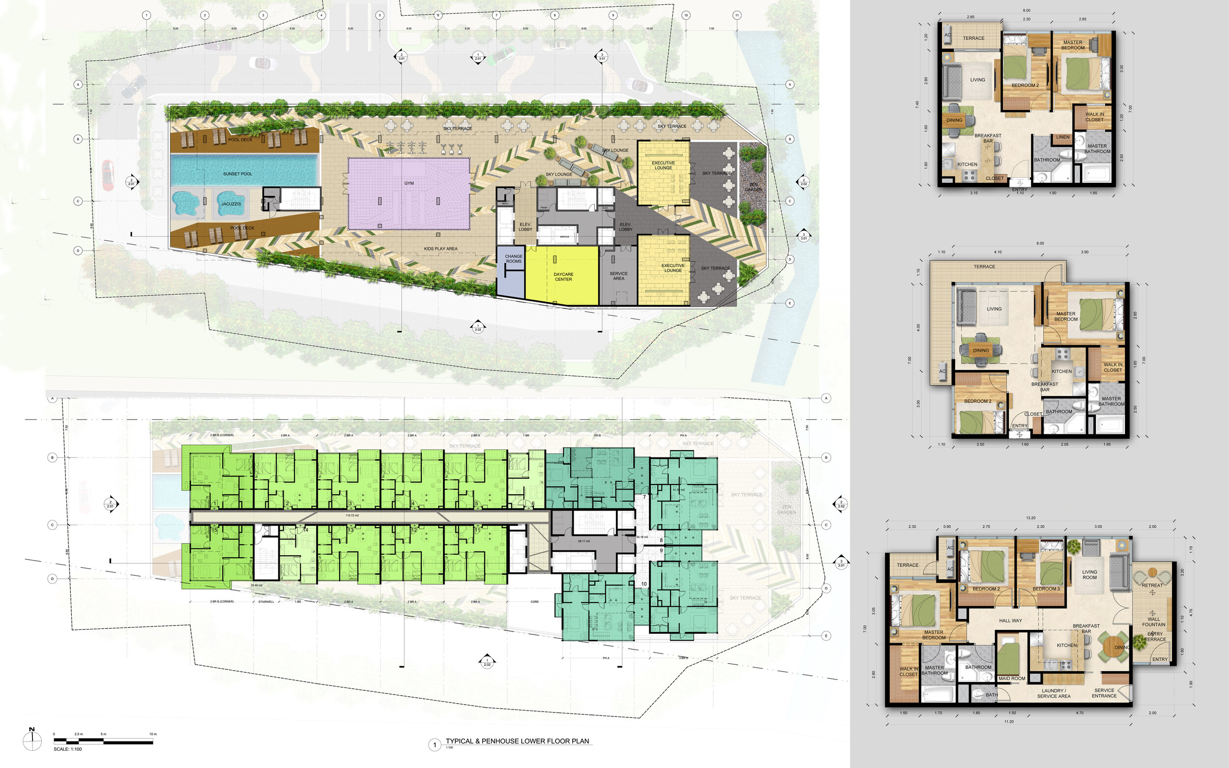 Grand Metropolitan Tower | Bekasi, Jakarta, Indonesia | Project by BCT Design Group