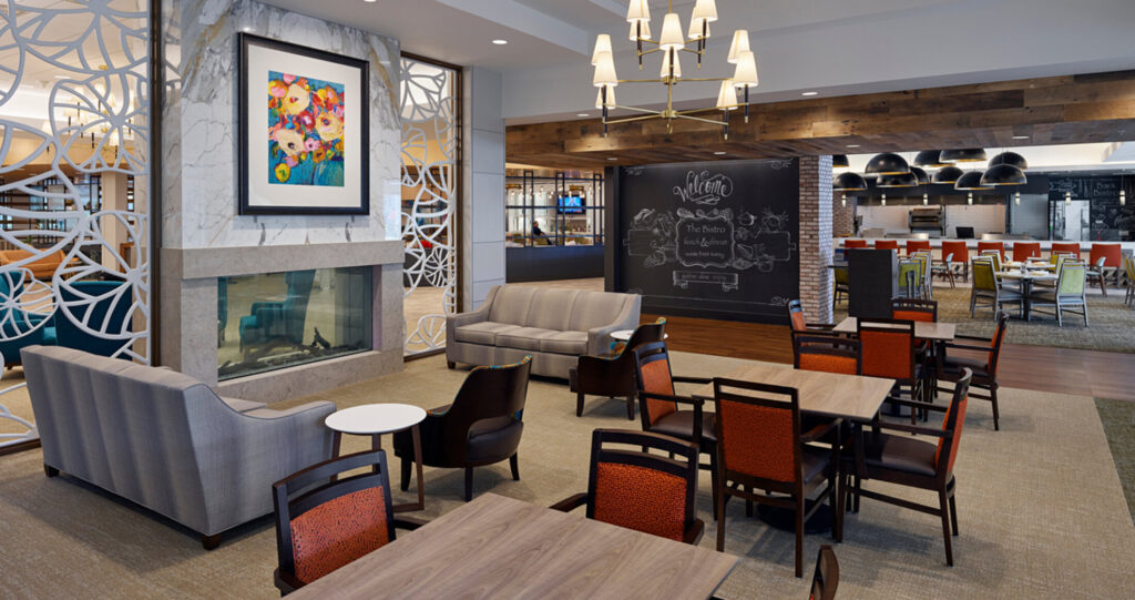 The Clubhouse at Riderwood Town Center | Silver Spring, Maryland | Project by BCT Design Group