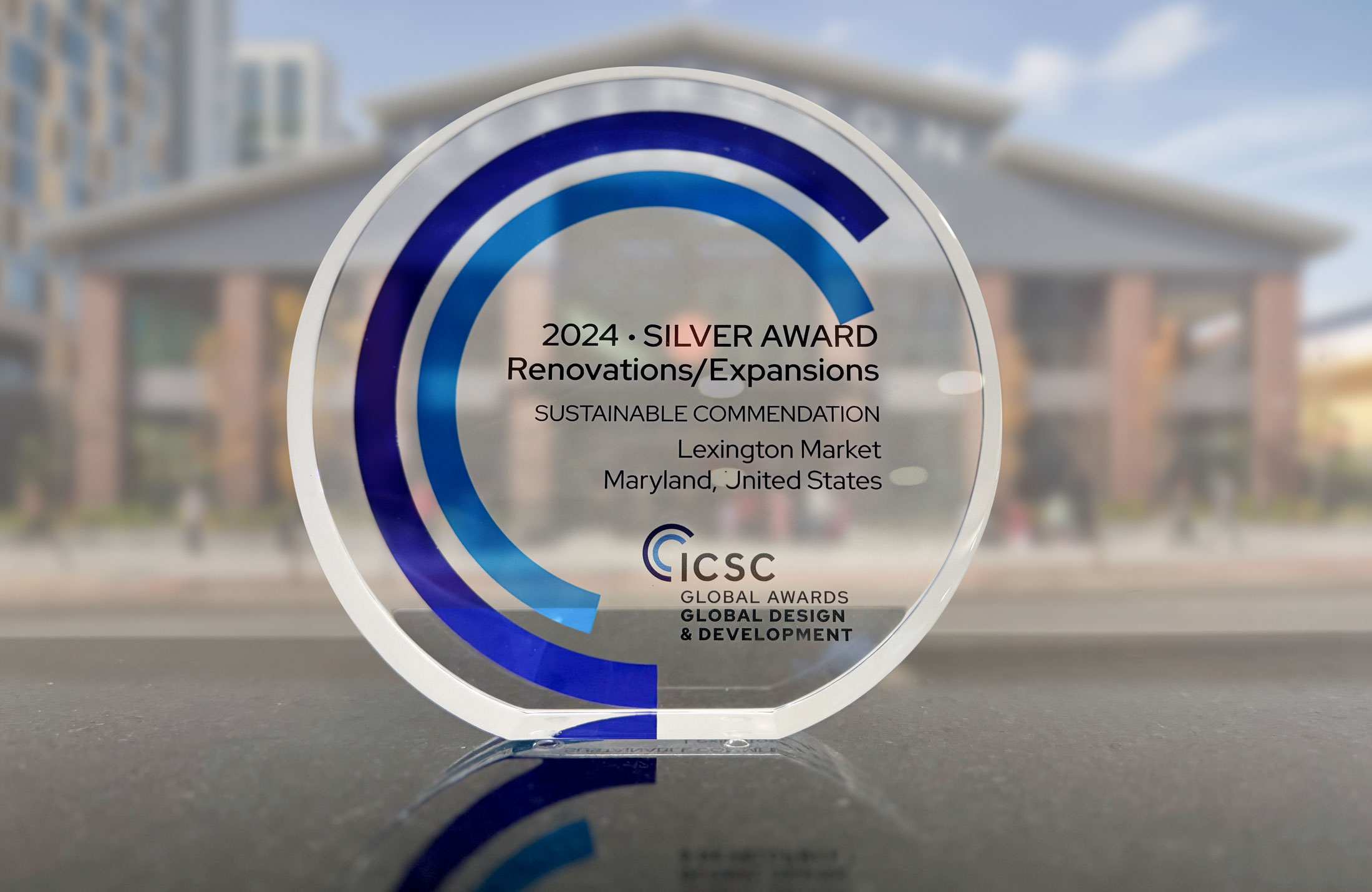 ICSC Global Silver Award for Lexington Market | BCT Design Group